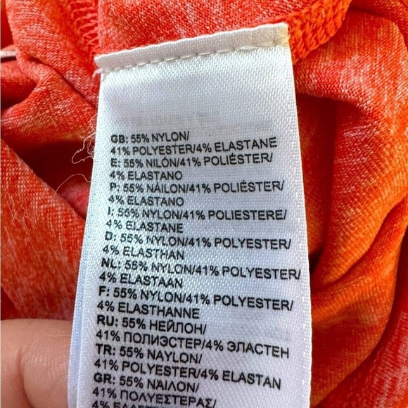 The North Face lightweight hooded top, coral/orange, excellent condition, size M - Picture 4 of 7